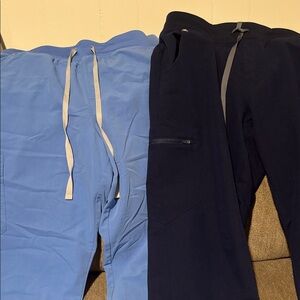 Figs Technical Collection Blue Jogger Bottoms Bundle